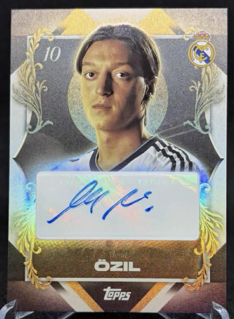 OZIL TOPPS LOS BLANCOS REAL MADRID AUTO TLO