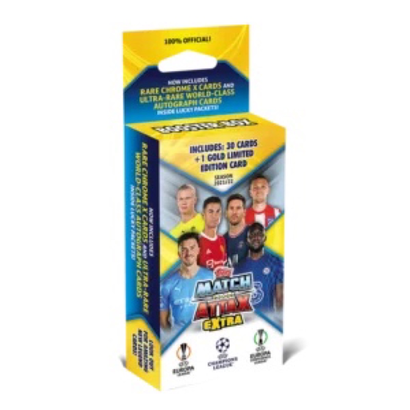 Hộp thẻ Booster Box Match Attax Extra 2021/22