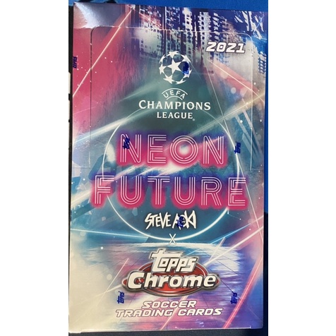 Gói thẻ Topps Chrome Neon Future