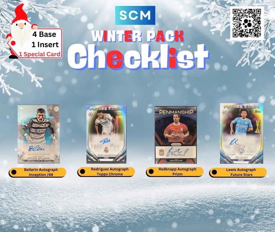 Gói thẻ bóng đá SCM WINTER PACK