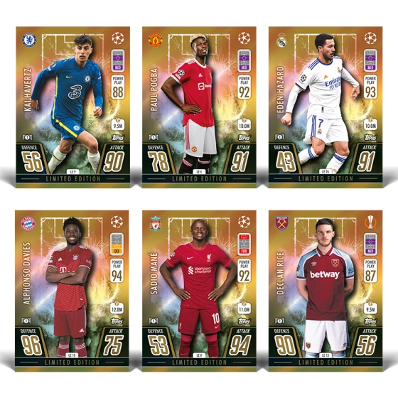 Gói thẻ Topps Match Attax Multi Pack 2021/22