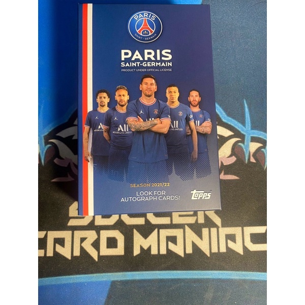 Hộp thẻ Topps PSG Box 2021/22