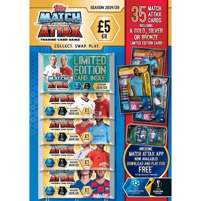 Gói thẻ Multi Pack Match Attax 2019/20
