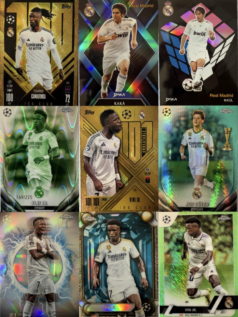 Gói thẻ bóng đá SCM REAL PACK 2025/26