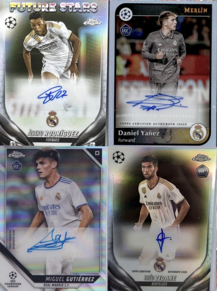 Gói thẻ bóng đá SCM REAL PACK 2025/26