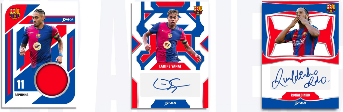 DAKA FAN SET BOX [ BARCELONA/ REAL MADRID ]