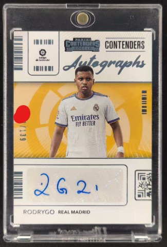 RODRYGO AUTO /139 PANINI REAL MADRID TLO