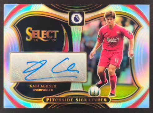 XABI ALONSO TOPPS LIVERPOOL SELECT AUTO TLO