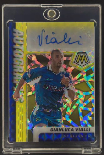 VIALLI TOPPS AUTO /25 CHELSEA TLO
