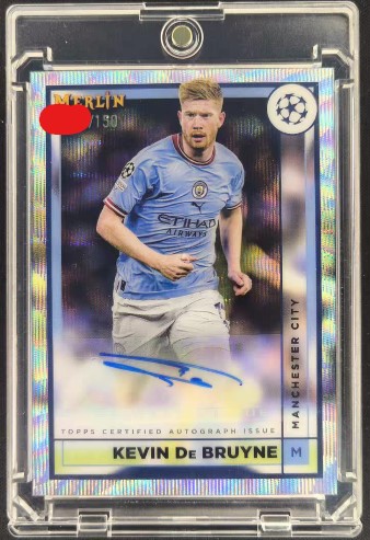 BRUYNE AUTO TOPPS CHROME ĐỒNG GIÁ MC TLO
