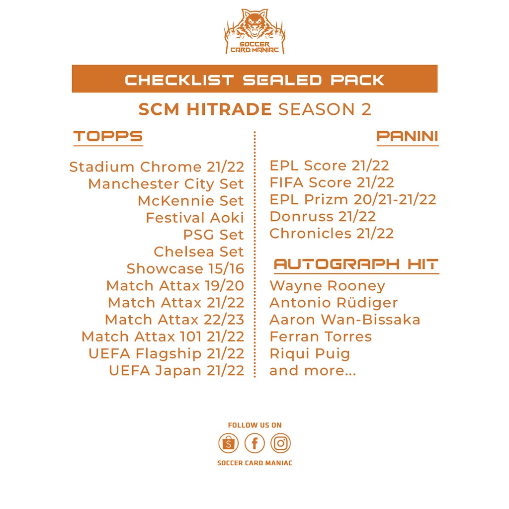 Hộp thẻ SCM Hitrade 2nd Edition Box