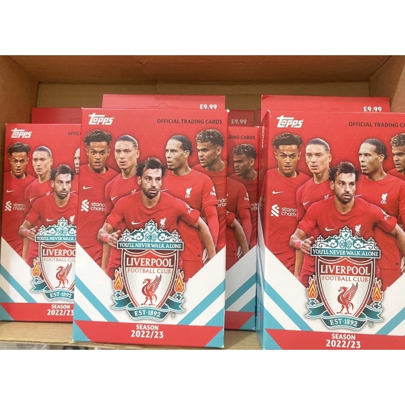 Hộp thẻ Topps Liverpool Fan Set Box