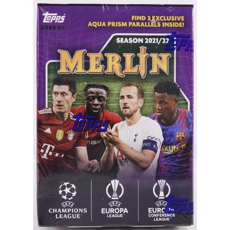 Hộp thẻ Topps merlin UEFA Blaster Box