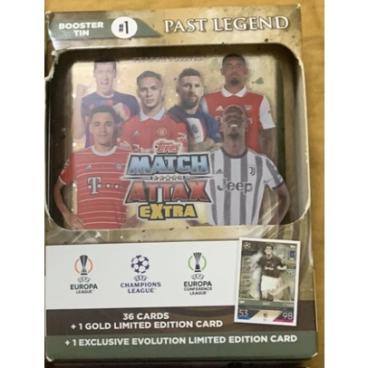 Hộp thẻ Topps Match Attax Extra Mini Tin 2022/23
