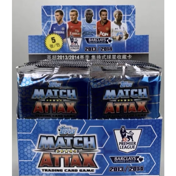 Gói thẻ Topps Match Attax EPL Pack 2013/14