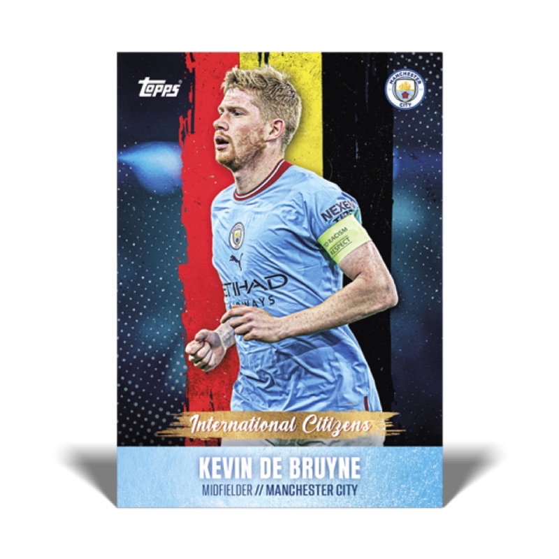 Hộp thẻ Topps Manchester City Team Set Box 2022/23