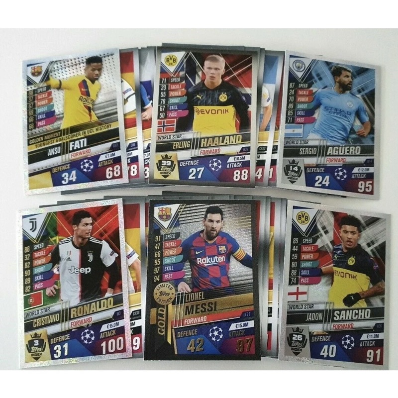 Gói thẻ Topps Match Attax 101 Pack 2019/20