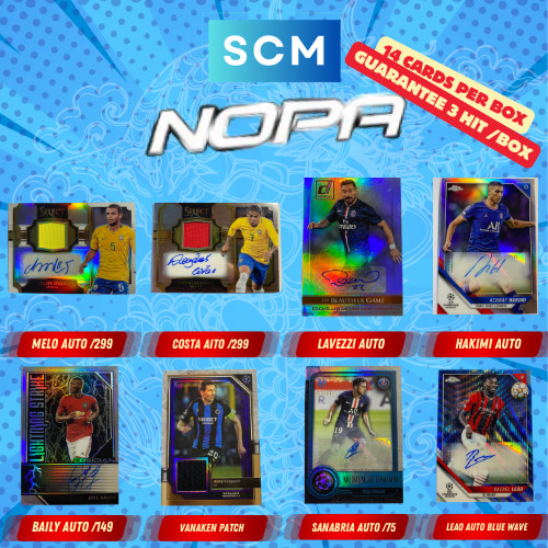 Hộp thẻ bóng đá SCM Nopa 2023/24