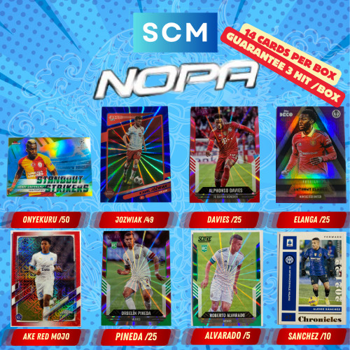 Hộp thẻ bóng đá SCM Nopa 2023/24