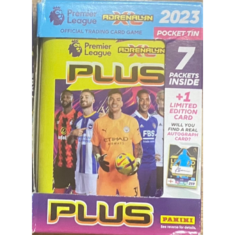 Hộp thẻ Panini Adrenalyn XL Plus Mini Tin 2022/23