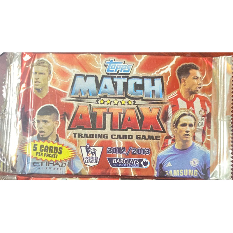 Gói thẻ Topps Match Attax Pack 2012/13