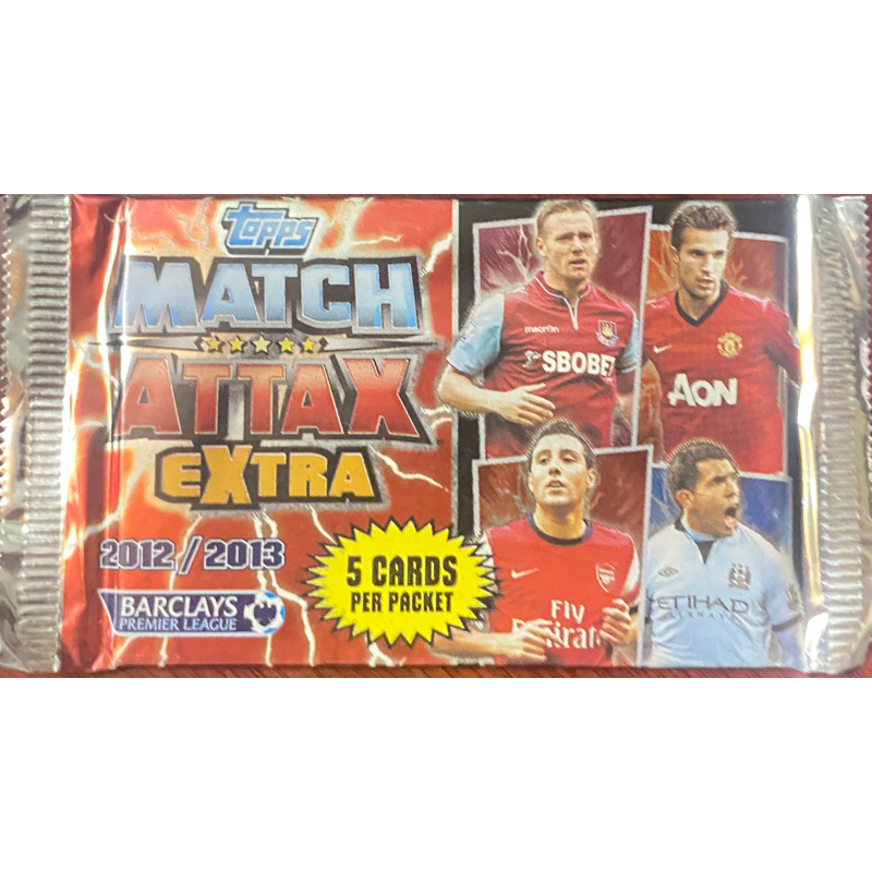 Gói thẻ Topps Match Attax Pack 2012/13