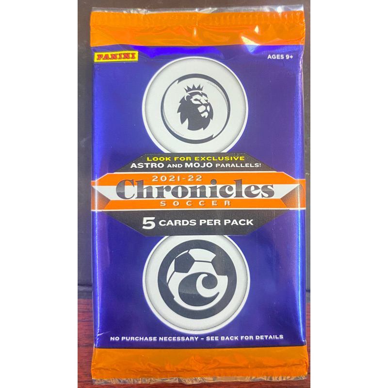 Gói thẻ Panini Chronicles Cello Pack 2021/22