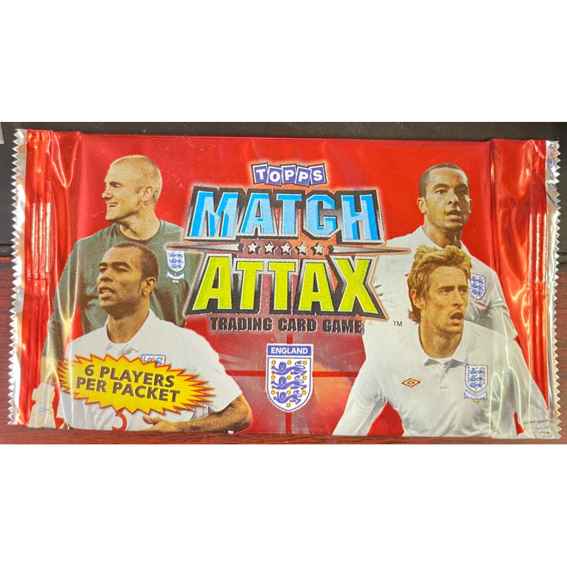 Gói thẻ Topps Match Attax England Set 2010/11