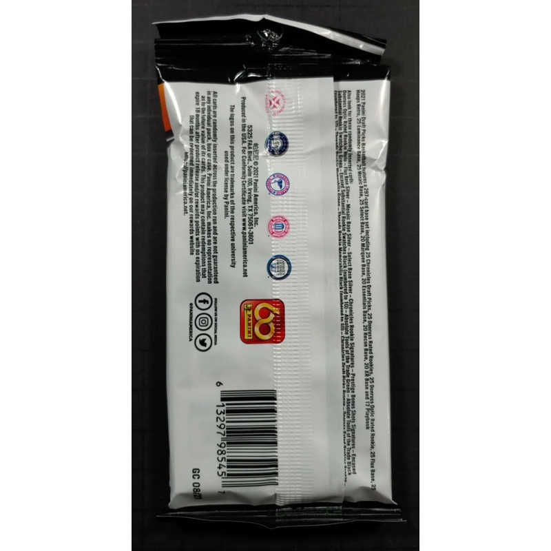 Gói thẻ NBA Panini Chronicles Value Pack 2021