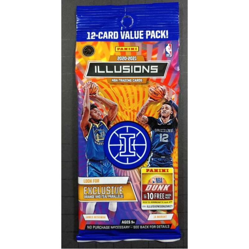 Gói thẻ NBA Panini Illusions Value Pack 2020/21