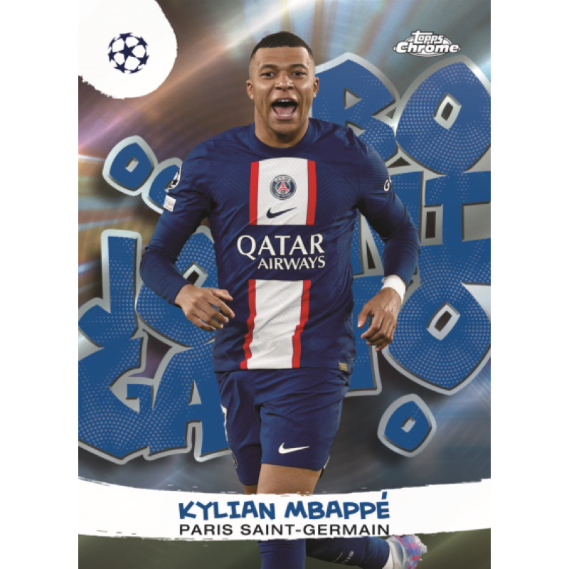 Gói thẻ Topps Chrome UEFA Lite Pack 2022/23