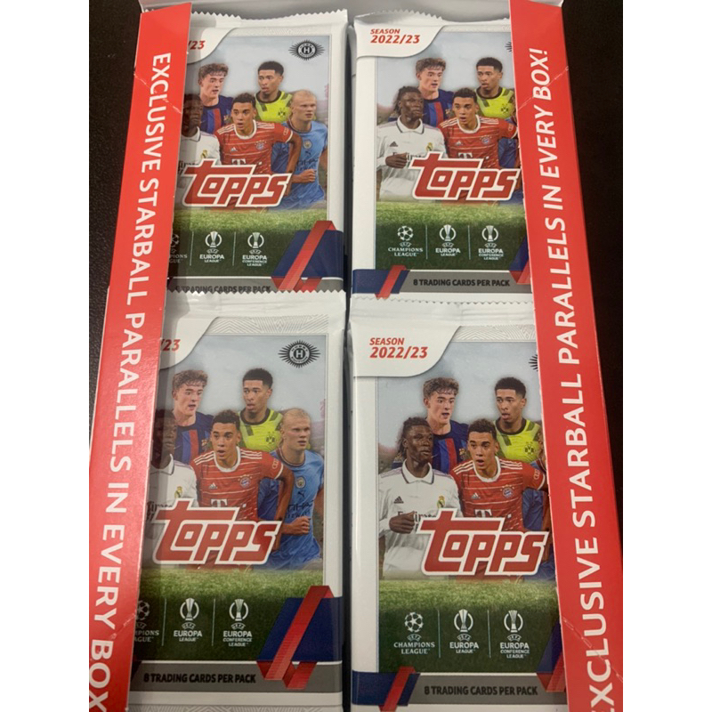 Gói thẻ Topps UCC Flagship Hobby Pack 2022/23