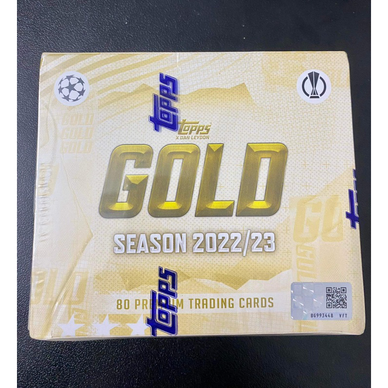 Hộp thẻ Topps Gold Hobby Box 2022/23