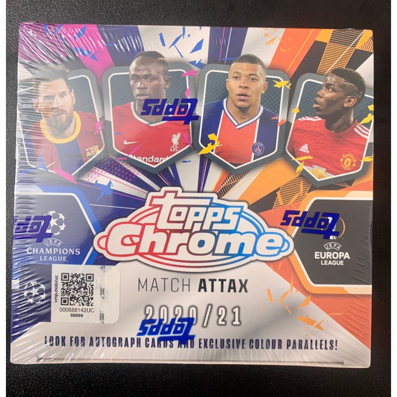 Hộp thẻ Topps Match Attax Chrome UCL Box 2020/21