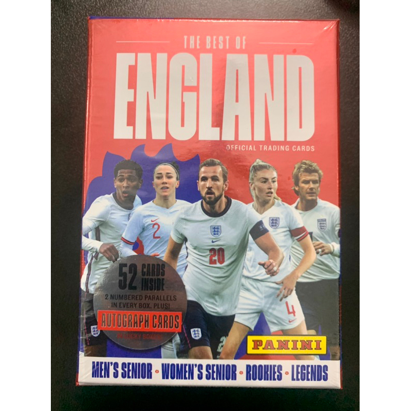 Hộp thẻ Panini The Best Of England Box 2022