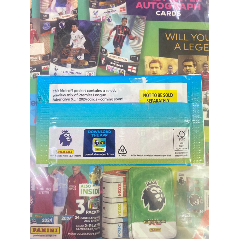 Gói thẻ Panini Adrenalyn XL Kick Off Pack 2023/24