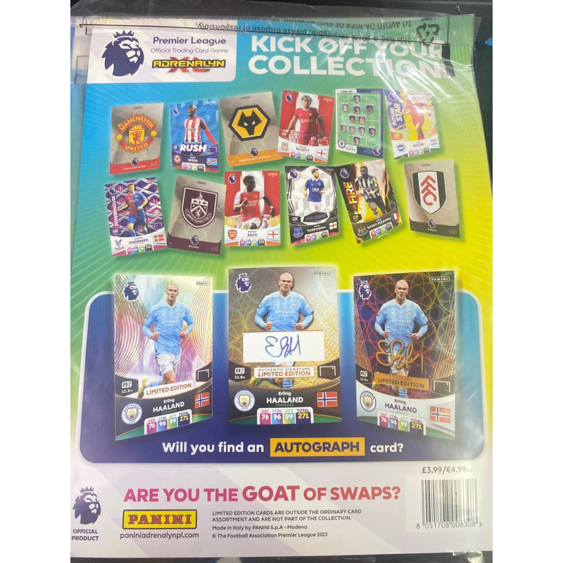 Gói thẻ Panini Adrenalyn XL Multi Pack Kick Off 2023/24