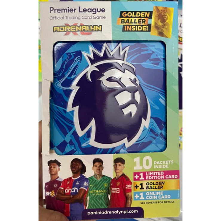 Hộp thẻ Bóng Đá Panini Adrenalyn XL EPL Mega Tin 2023/24