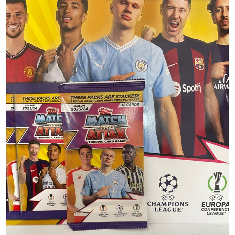 Gói thẻ Topps Match Attax Pack 2023/24