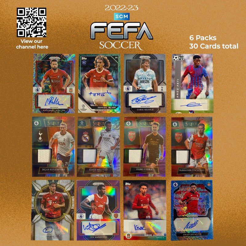 Hộp thẻ SCM FEFA 1st Edition Box 2022/23