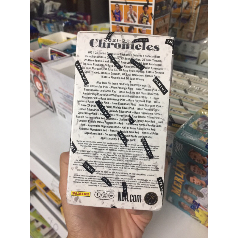 Hộp thẻ Panini NBA Chronicles 2021/22 Blaster Box