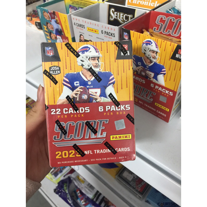 Hộp thẻ Panini NFL Score 2023 Blaster Box