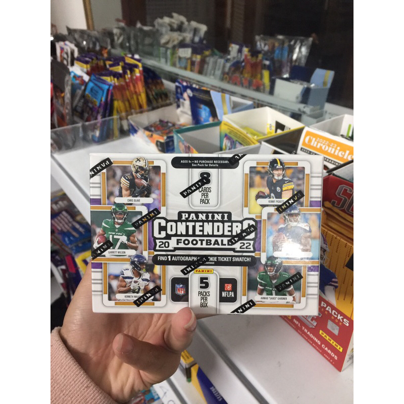Hộp thẻ Panini NFL Contenders 2022 Blaster Box