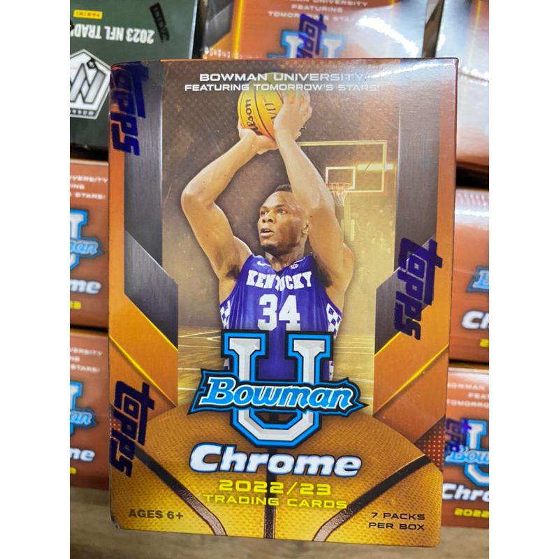 Hộp thẻ bóng rổ Topps Bowman Basketball Blaster Box 2022/23