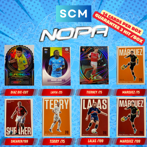 Hộp thẻ bóng đá SCM Nopa 2023/24