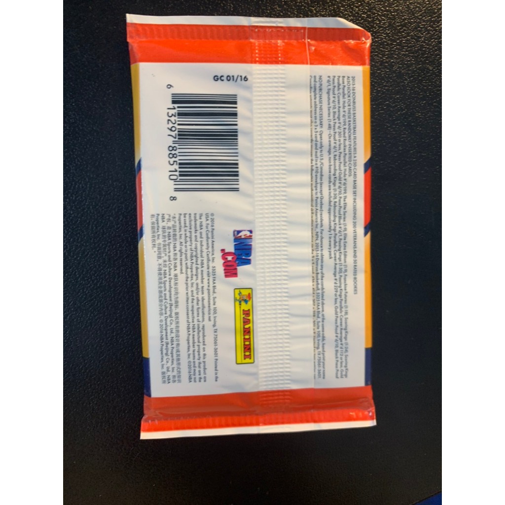 Gói thẻ bóng rổ Panini Donruss NBA 2015/16 Hobby Pack Rookie Booker, Jokic !