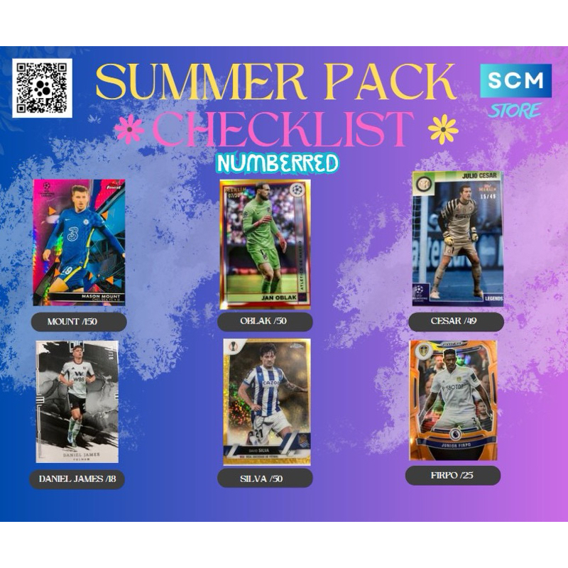 Gói thẻ bóng đá SCM SUMMER Edition Pack 2024