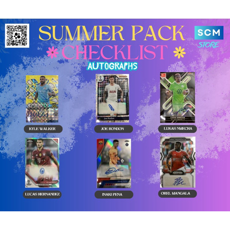 Gói thẻ bóng đá SCM SUMMER Edition Pack 2024