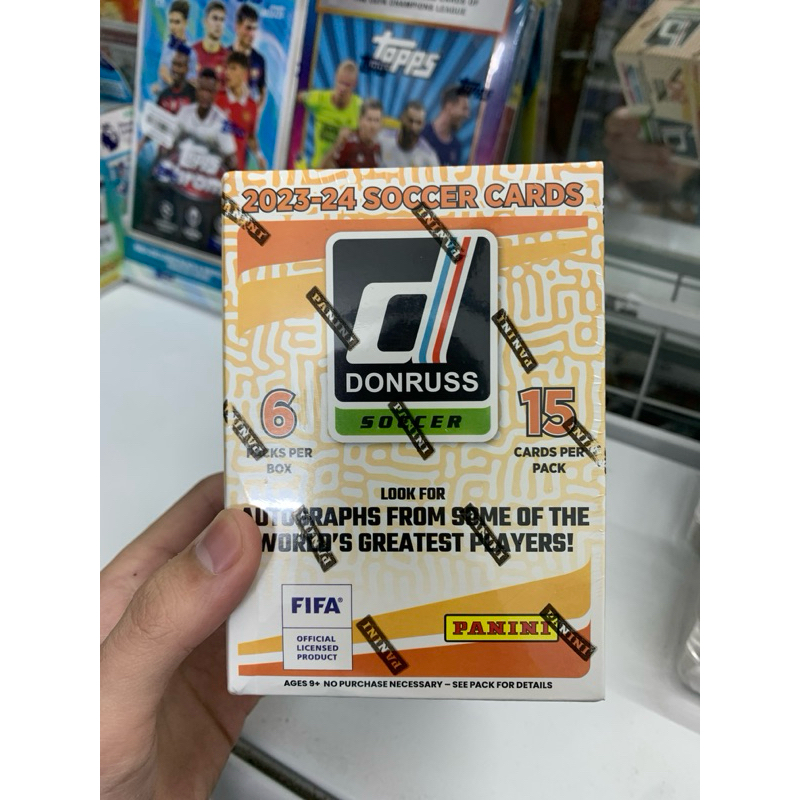 Hộp thẻ bóng đá Panini Donruss Soccer 2023/24