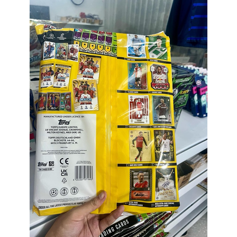 Gói Thẻ Bóng Đá Starter Pack Topps Match Attax 2024/25